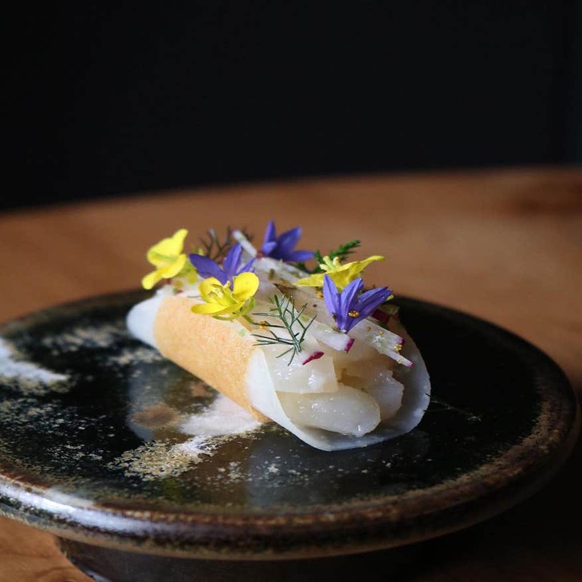 A dish of food from Restaurant Chestnut in Ballydehob in West Cork