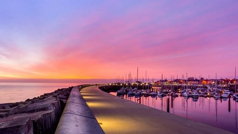 Boats at Greystones Harbour Marina