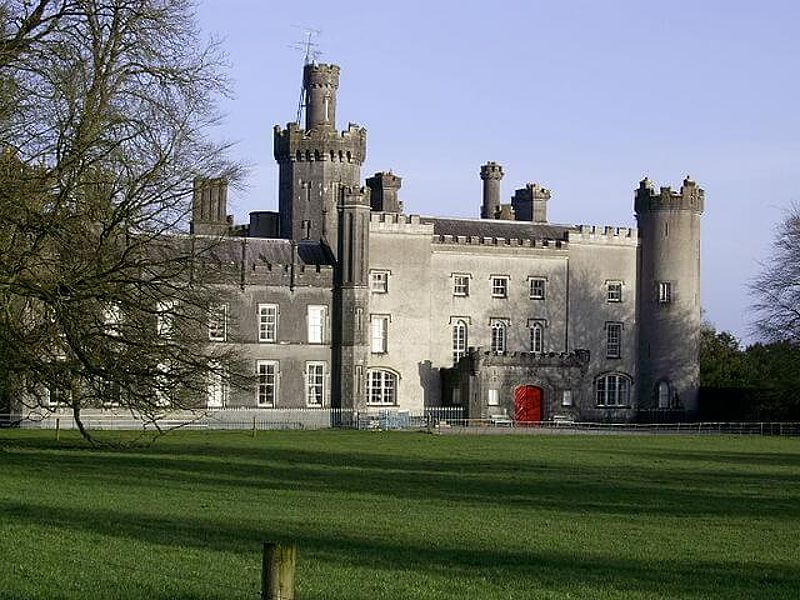 Castle ruins in Ireland's Midlands