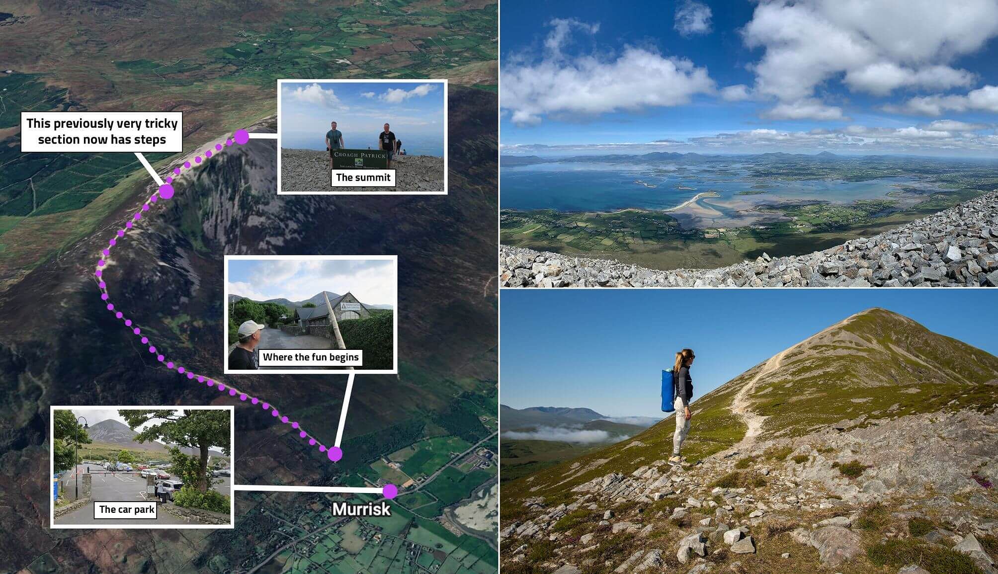 Climbing Croagh Patrick, a challenging yet rewarding hike