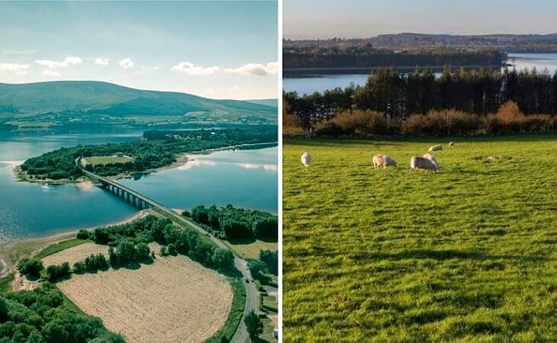 Cycling the Blessington Greenway