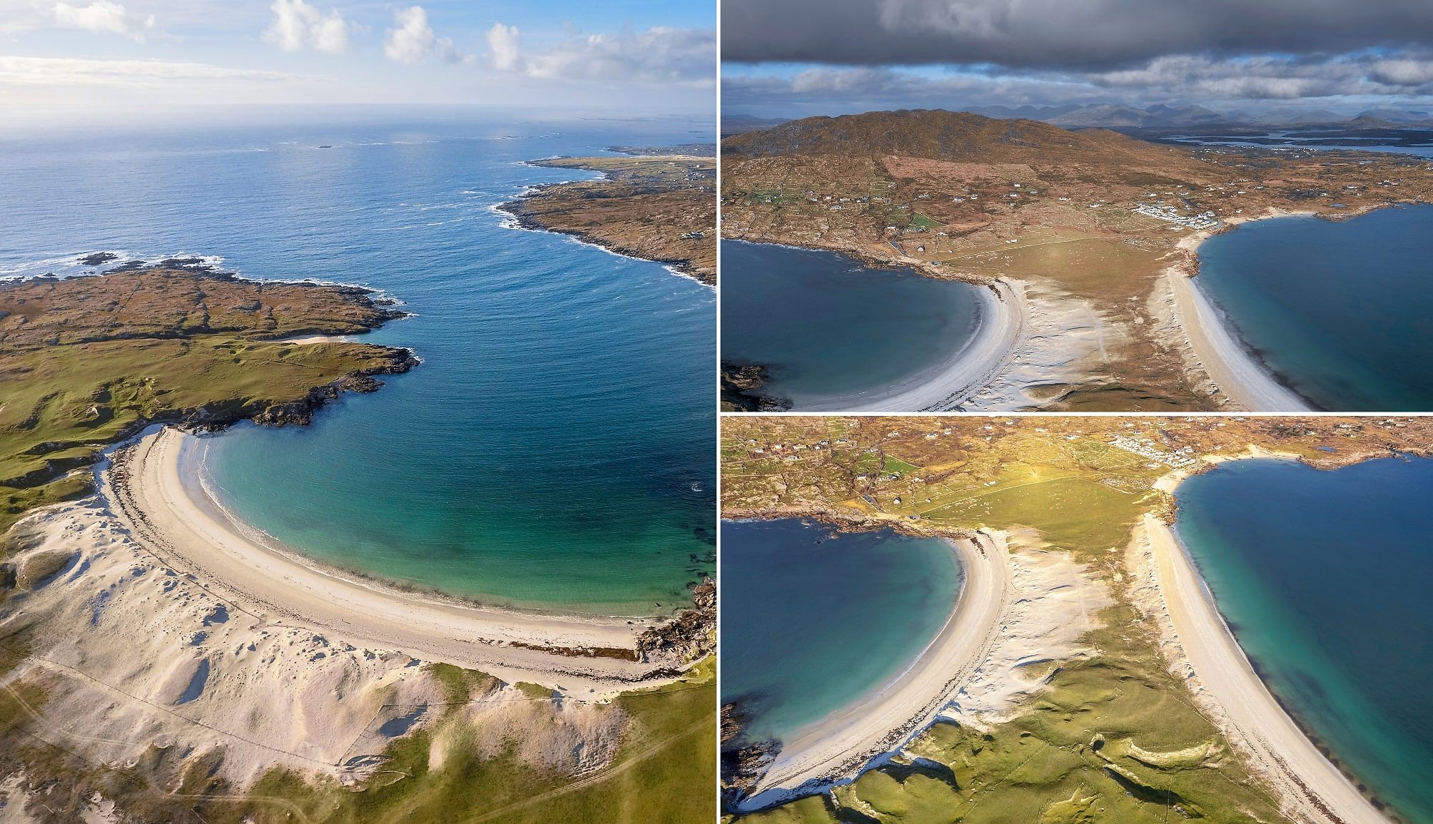 Dog's Bay Beach with white sand