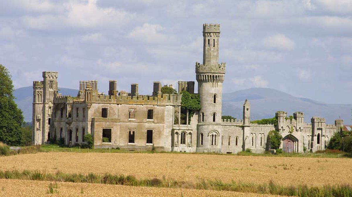 Ducketts Grove ruins in Co Carlow