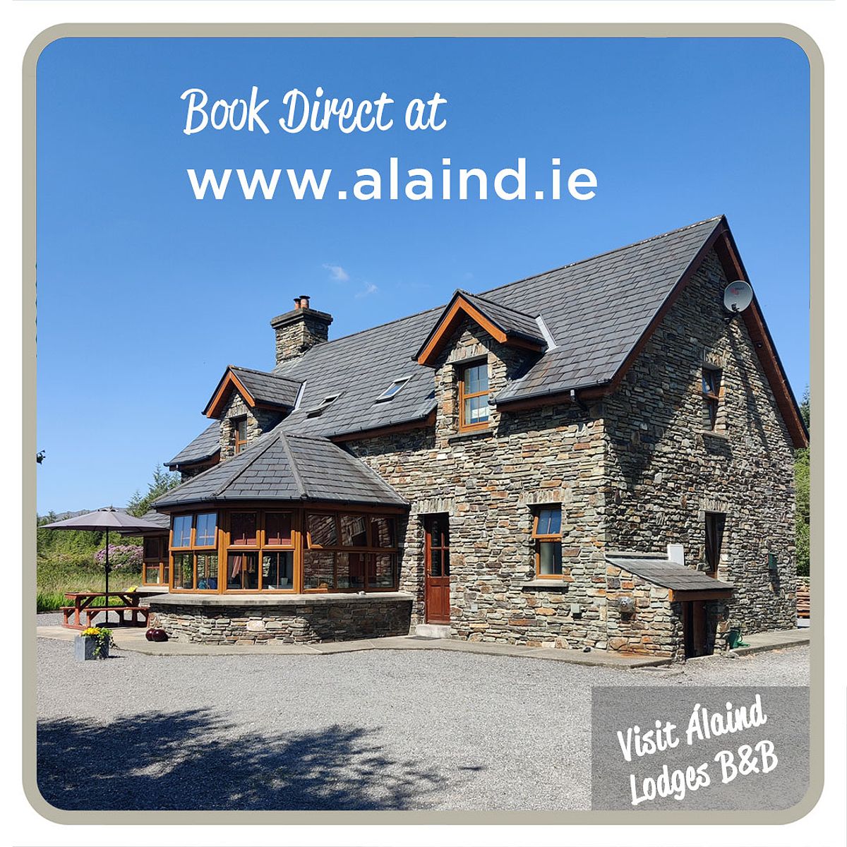 Escape to Álaind Lodges B&B in Sneem