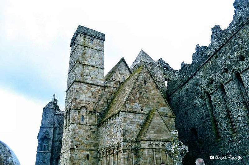 Exterior of Cormac's Chapel at the Rock of Cashel