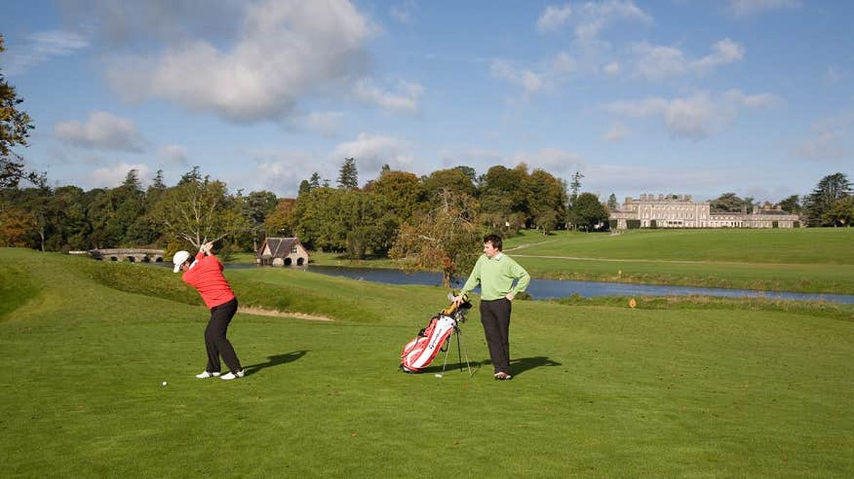 Golfers at Carton House