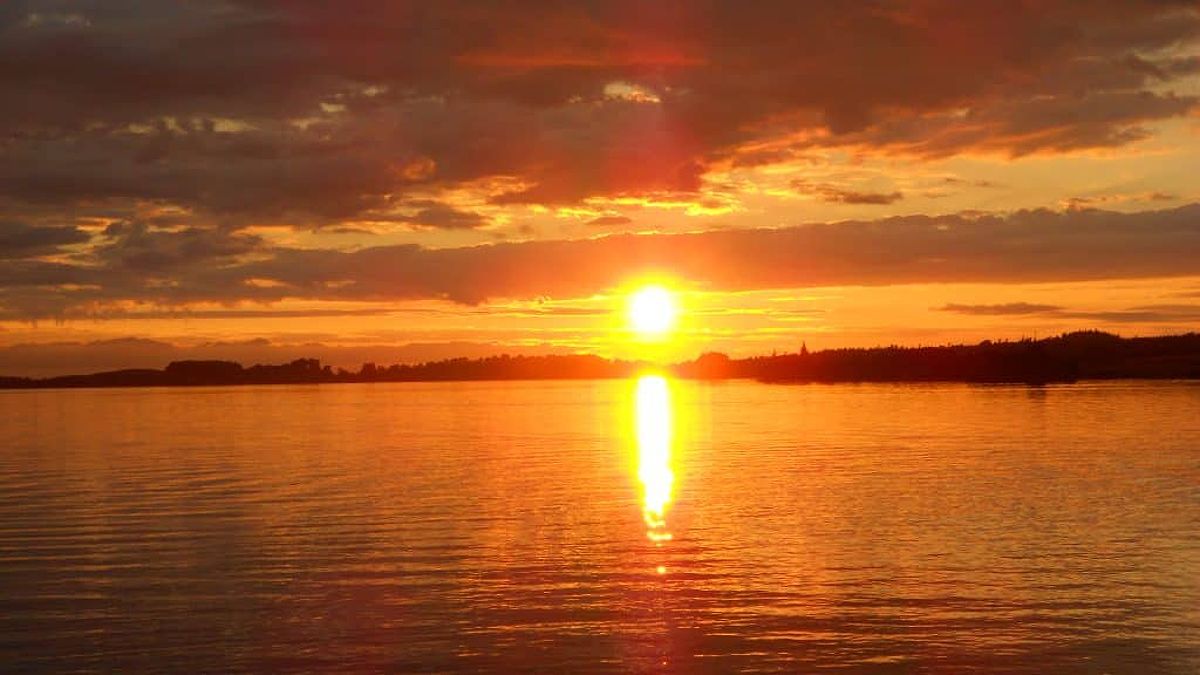 Lough Ennell scenic view