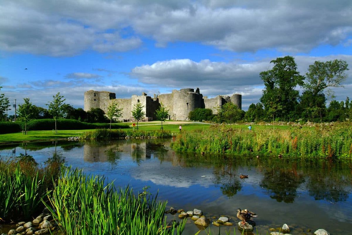 Roscommon Castle is a visit to impressive ruins.