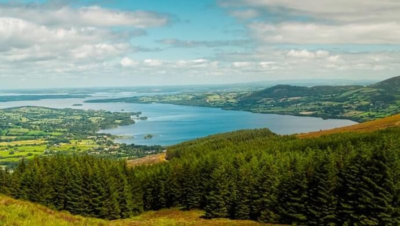 Scenic view of Lough Derg