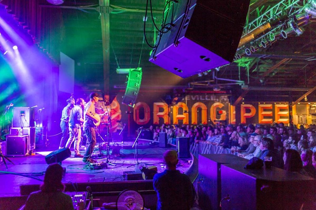 The Orange Peel music venue in Asheville