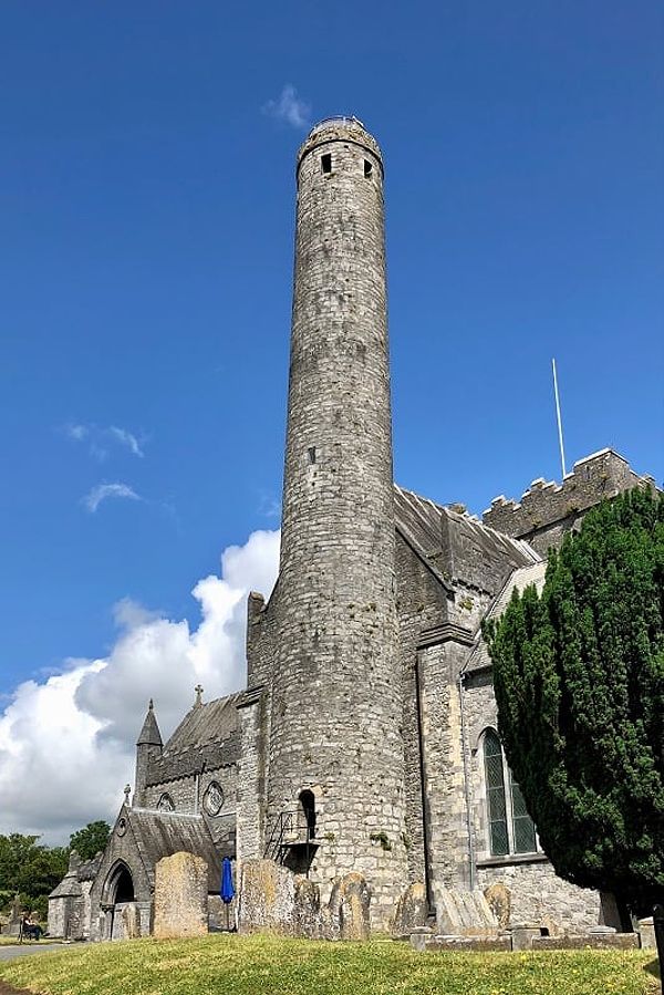 The Round Tower at St. Canice's Cathedral in Kilkenny