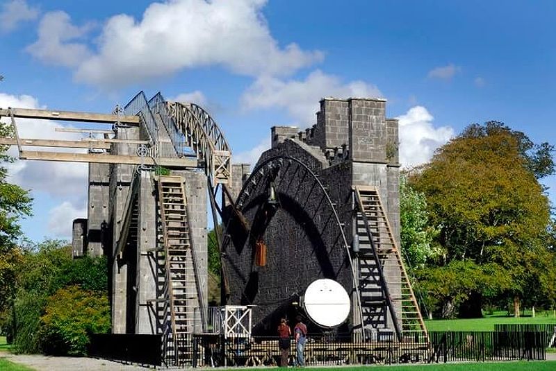 The telescope in Birr Castle