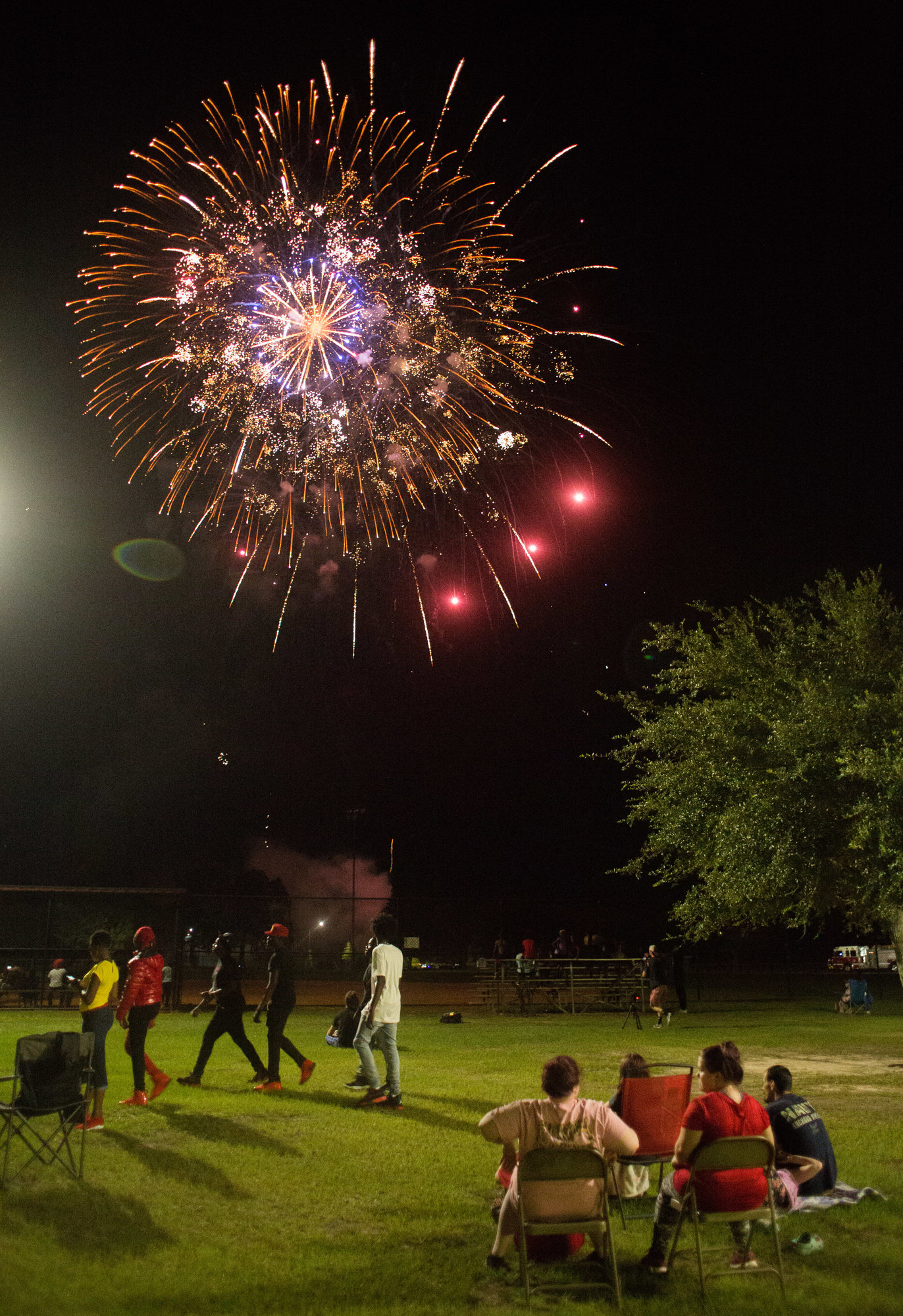 Cooley Kickhams Halloween Fireworks Display